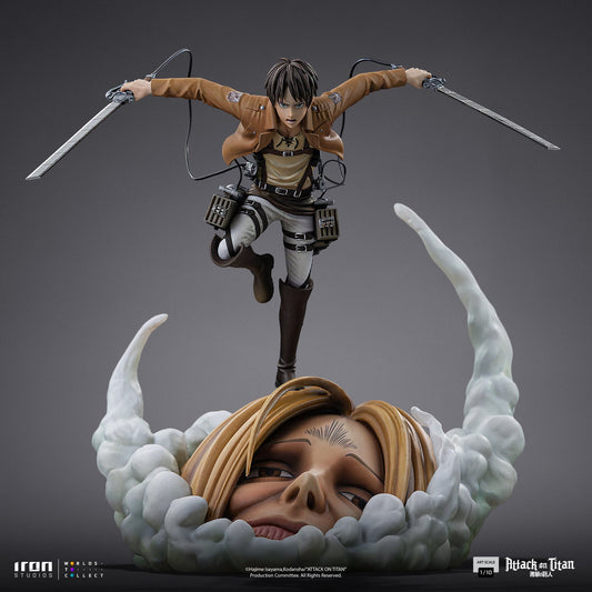 Eren Yeager Statue - Attack on Titan - Art Scale 1/10