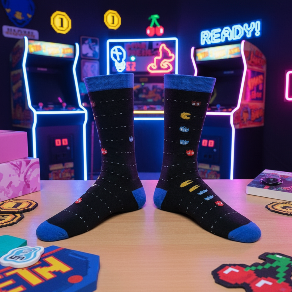 Chaussettes Retro Gaming – vue principale