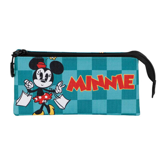 Trousse Triple Disney Minnie Mouse « Indigo »