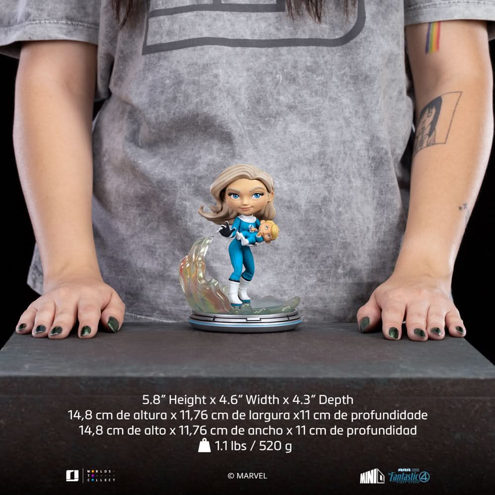 Figurine Invisible Woman - The Fantastic Four: First Steps - Mini Co.