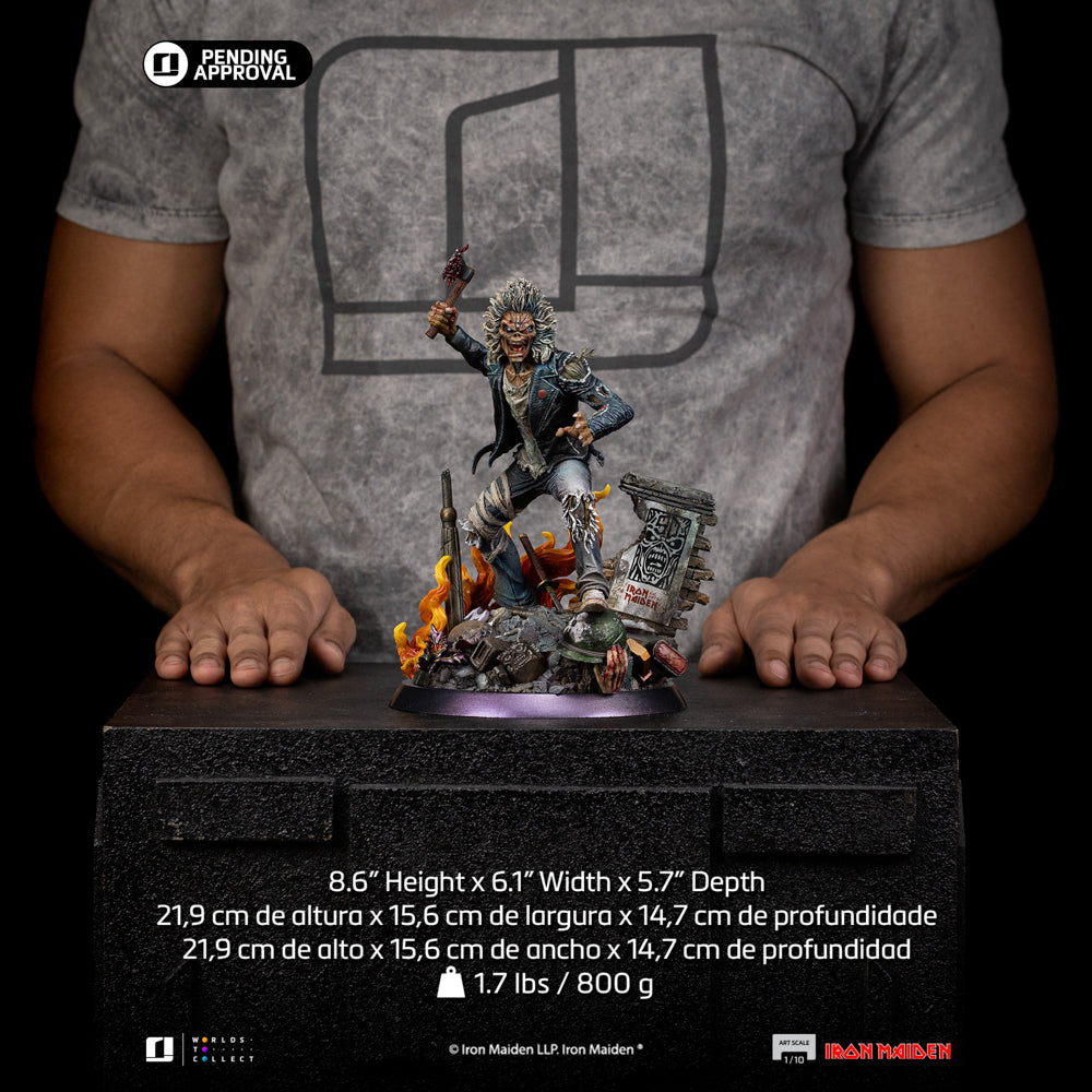 Statue Eddie (50th Year Anniversary) - Iron Maiden - Art Scale 1/10