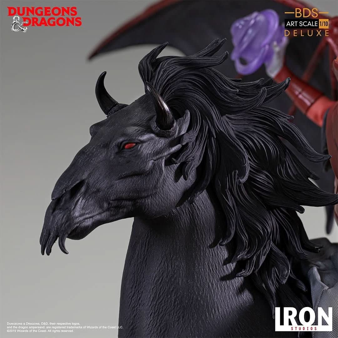 Venger With Nightmare & Shadow Demon Deluxe Statue - Dungeons & Dragons - Art Scale 1/10