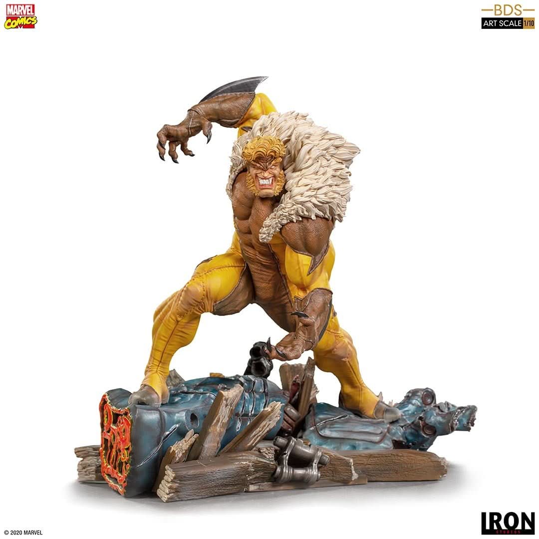 Sabretooth Statue - X-Men - BDS Art Scale 1/10 - Marvel Comics