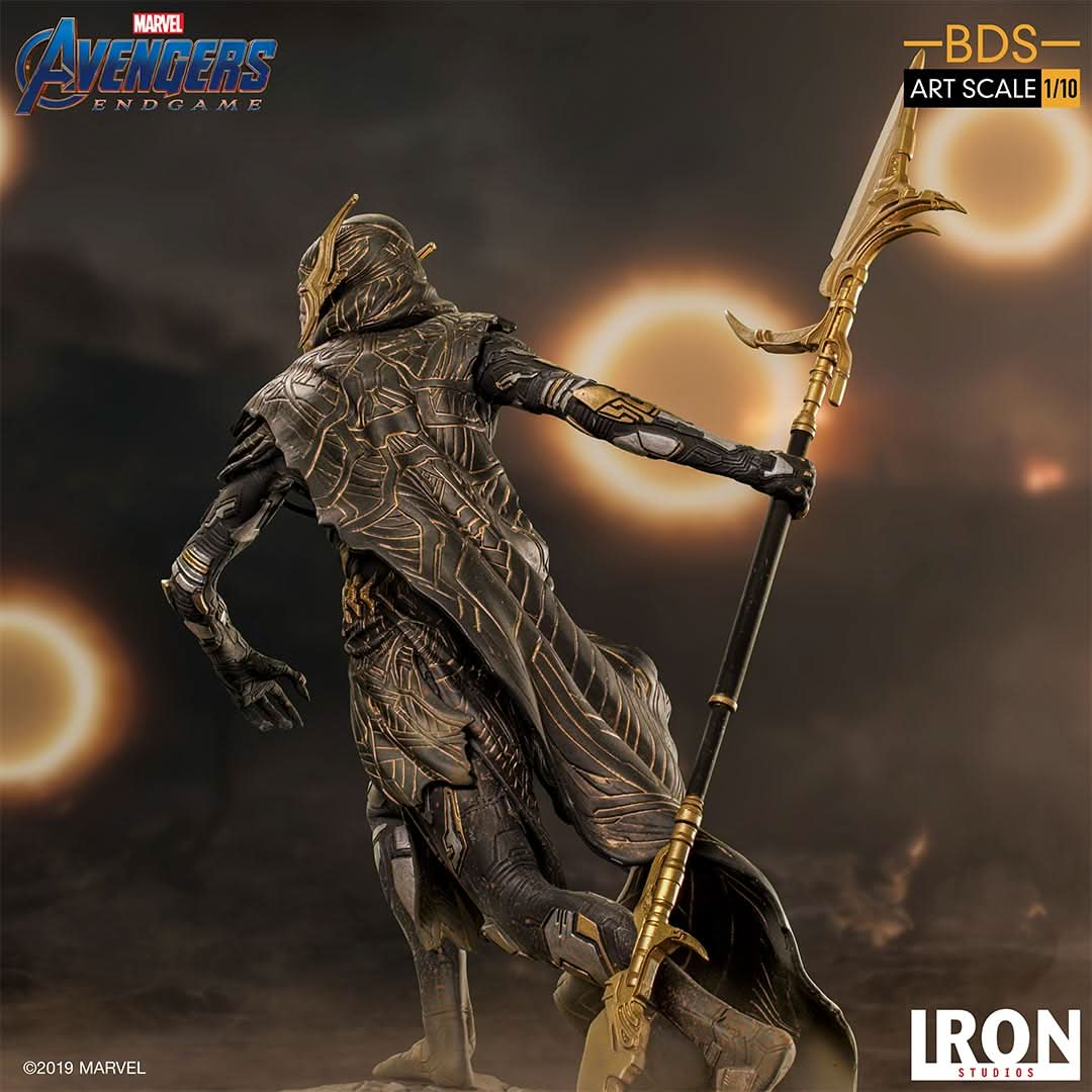 Black Order Corvus Glaive Statue - Avengers: Endgame - BDS Art Scale 1/10