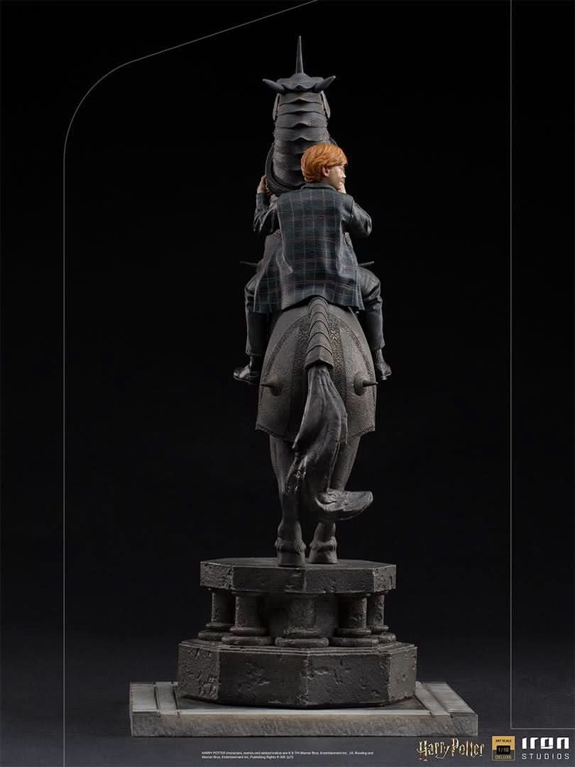 Statue Ron Weasley at the Wizard Chess - Harry Potter - Art Scale 1/10