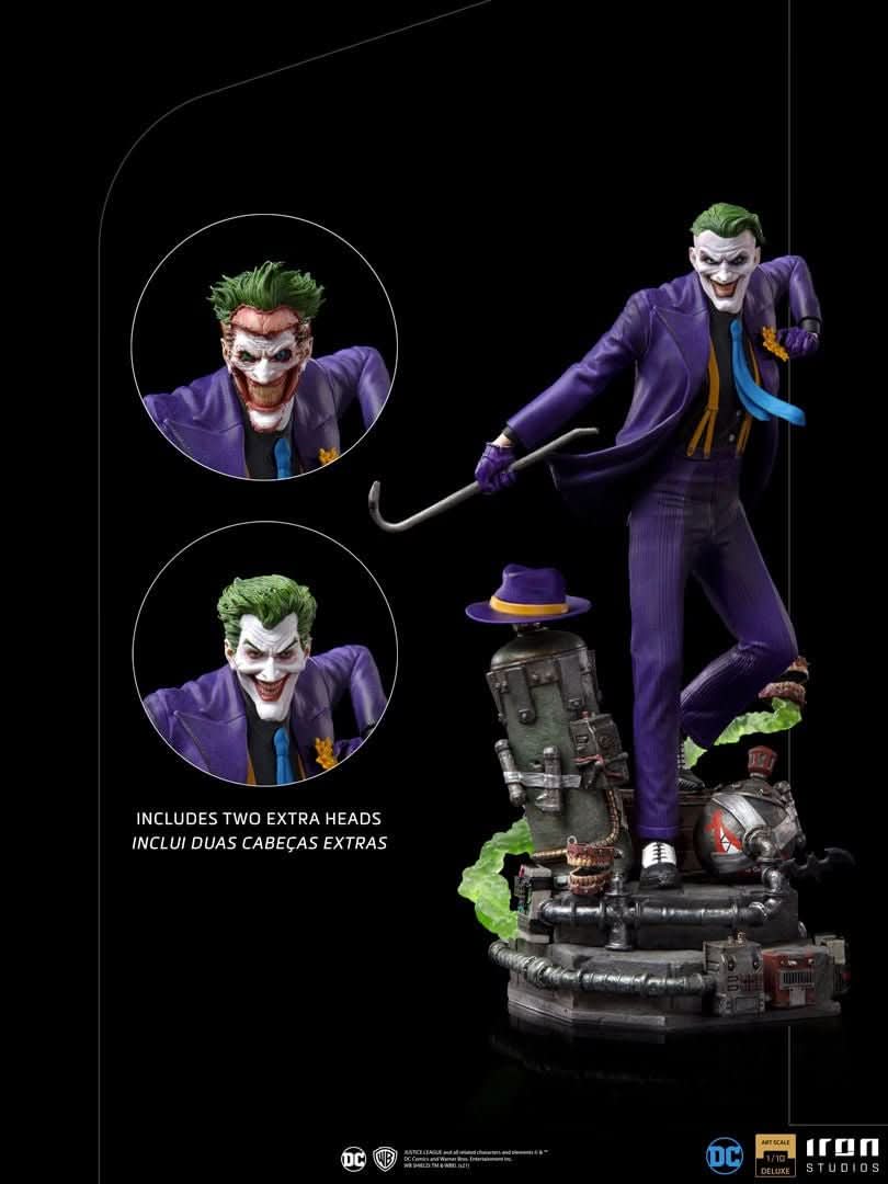 The Joker Deluxe Statue - DC Comics - Art Scale 1/10