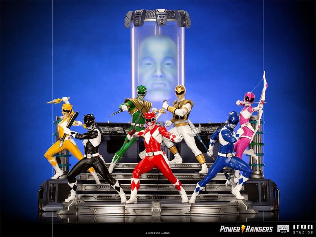 White Ranger Statue - Mighty Morphin Power Rangers - BDS Art Scale 1/10