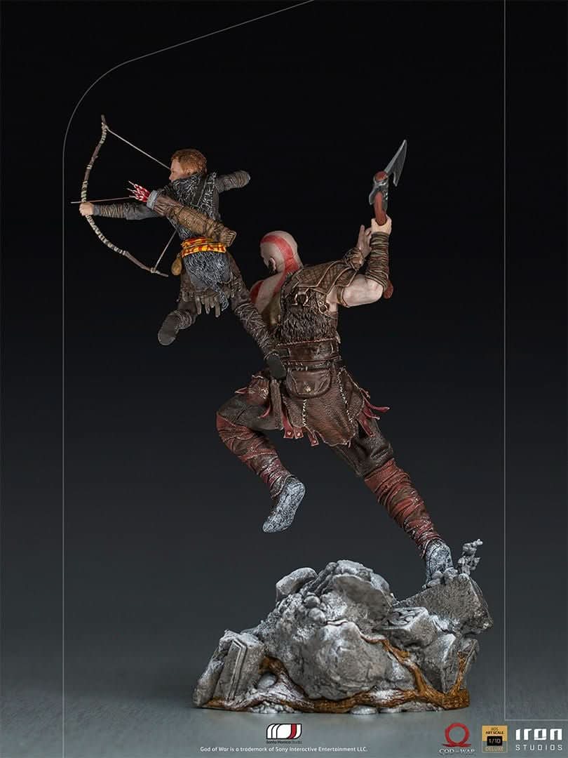 Kratos and Atreus Statue - God of War - BDS Art Scale 1/10