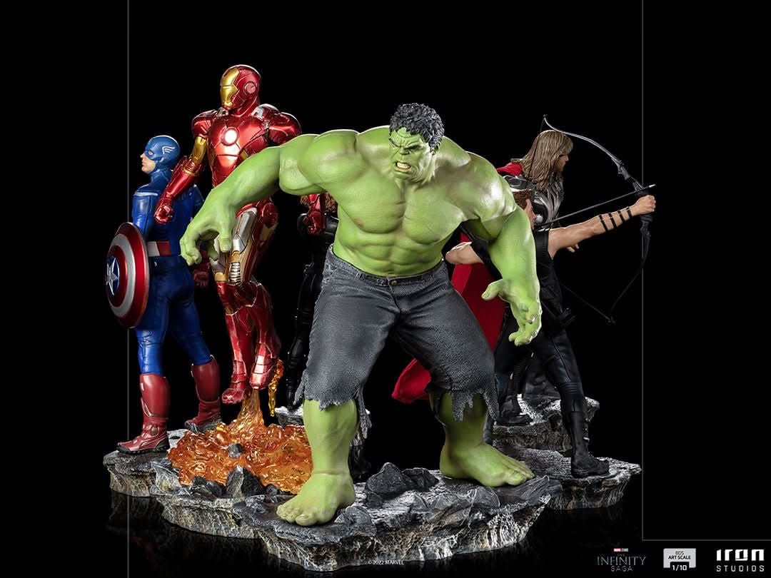 Hulk (Battle of New York) Statue - The Infinity Saga - BDS Art Scale 1/10