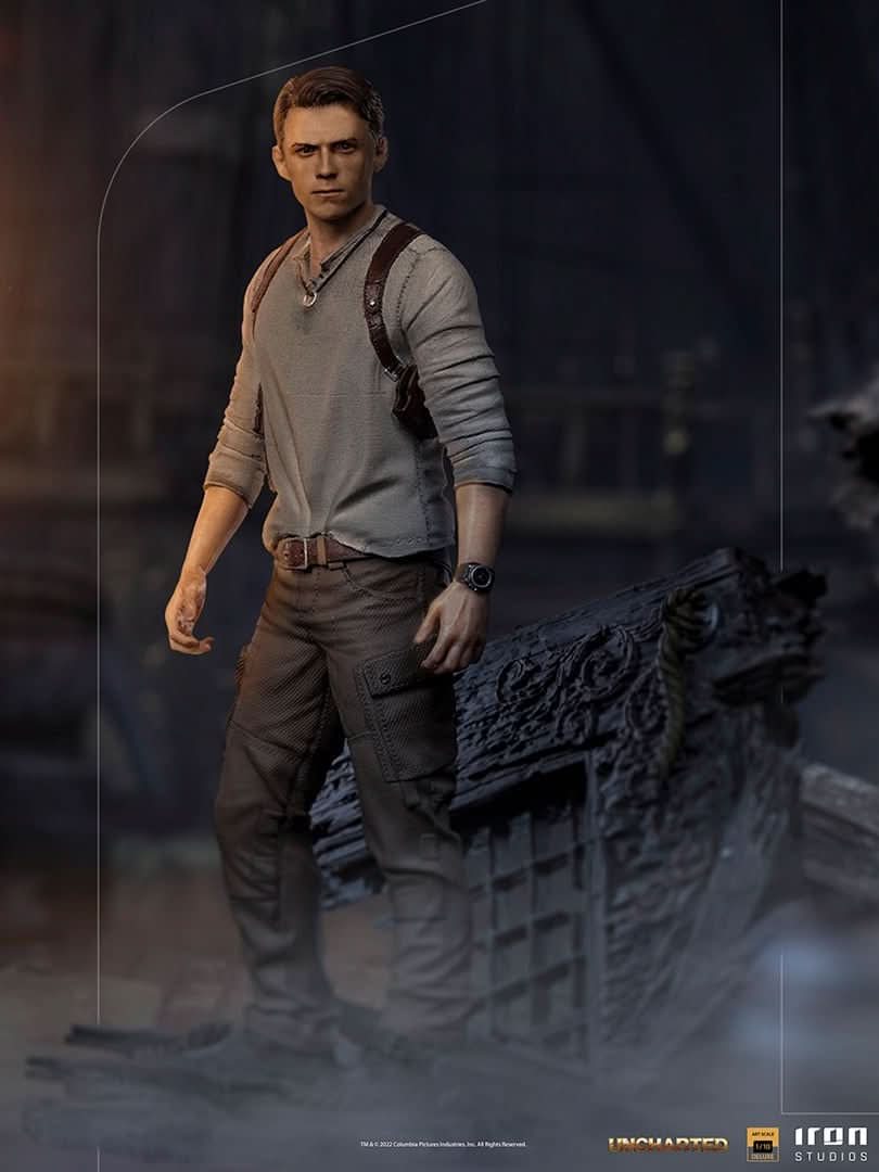 Nathan Drake Deluxe Statue - Uncharted (Movie) - Art Scale 1/10