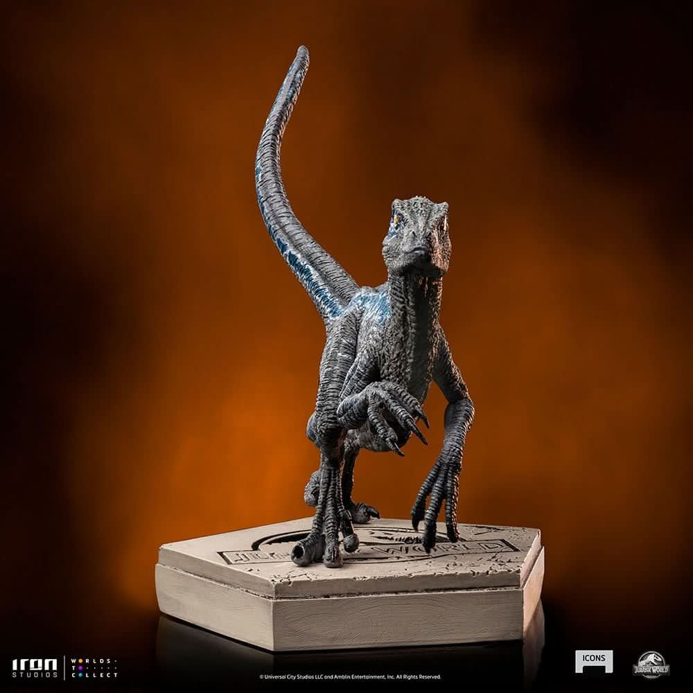Statue Velociraptor Blue A - Jurassic World - Icons
