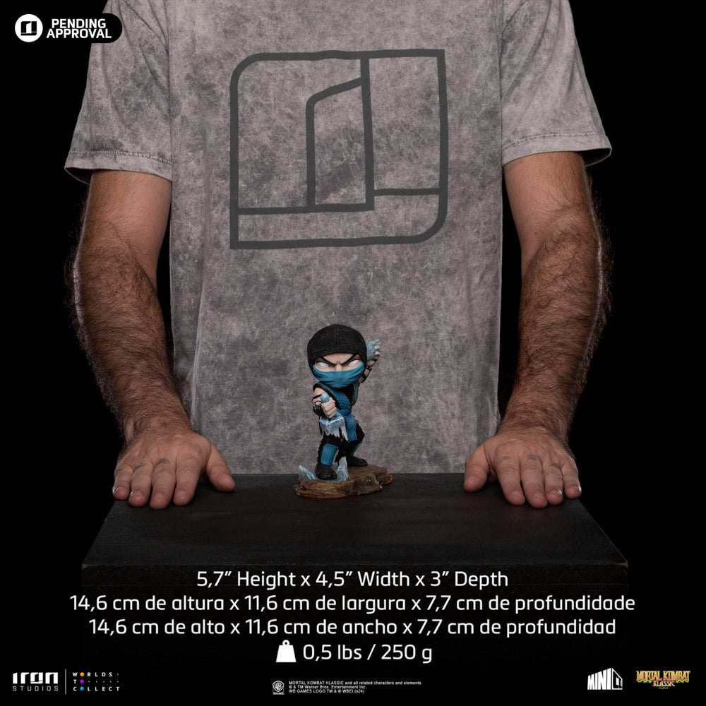 Figurine Sub-Zero - Mortal Kombat - Mini Co.