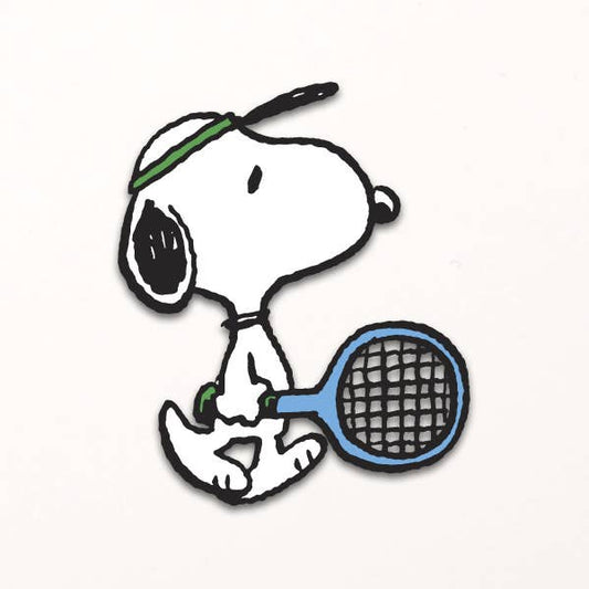 Snoopy Sport Pin - Tennis
