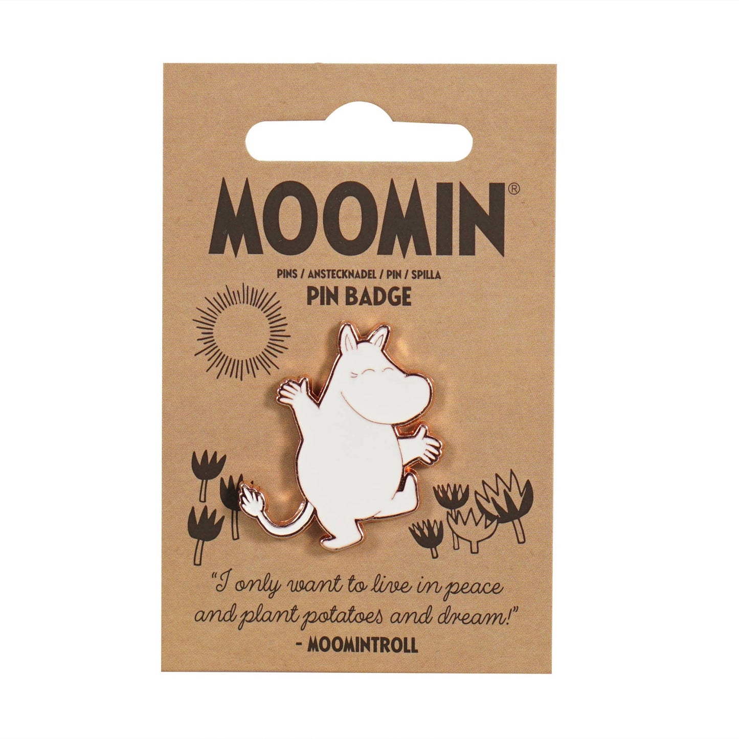 Moomin Pin - Metal Troll