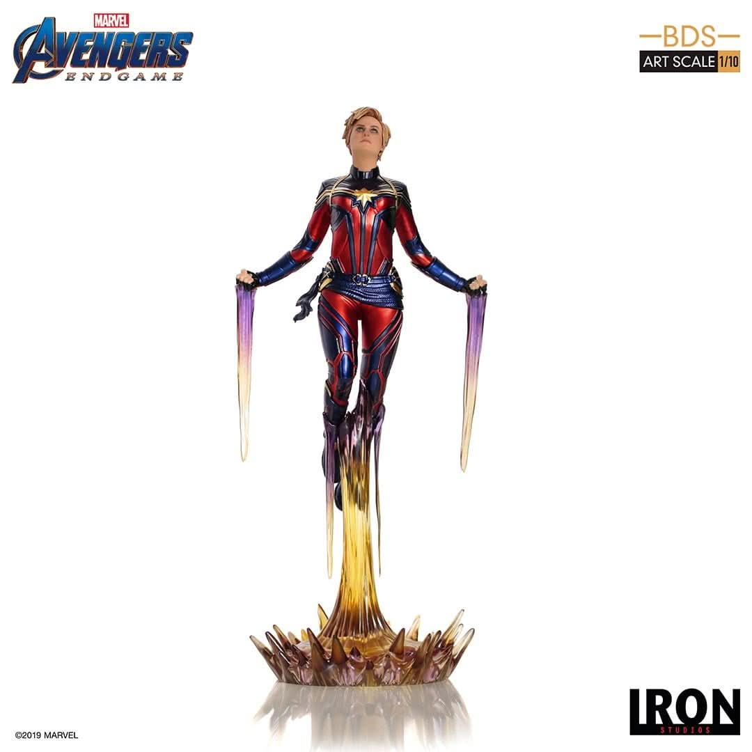 Captain Marvel Statue - Avengers: Endgame - BDS Art Scale 1/10
