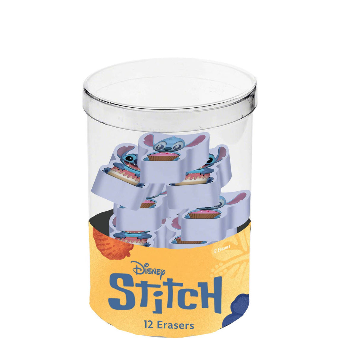 Cube avec 12 gommes à effacer Disney Lilo & Stitch « Mix »