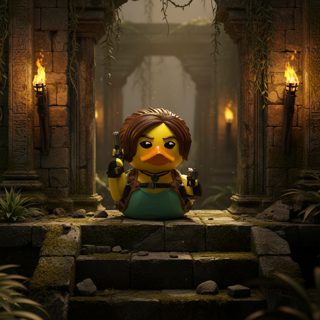 Canard Tomb Raider: Lara Croft 30th Anniversary TUBBZ (Collector's Edition) - vue 10