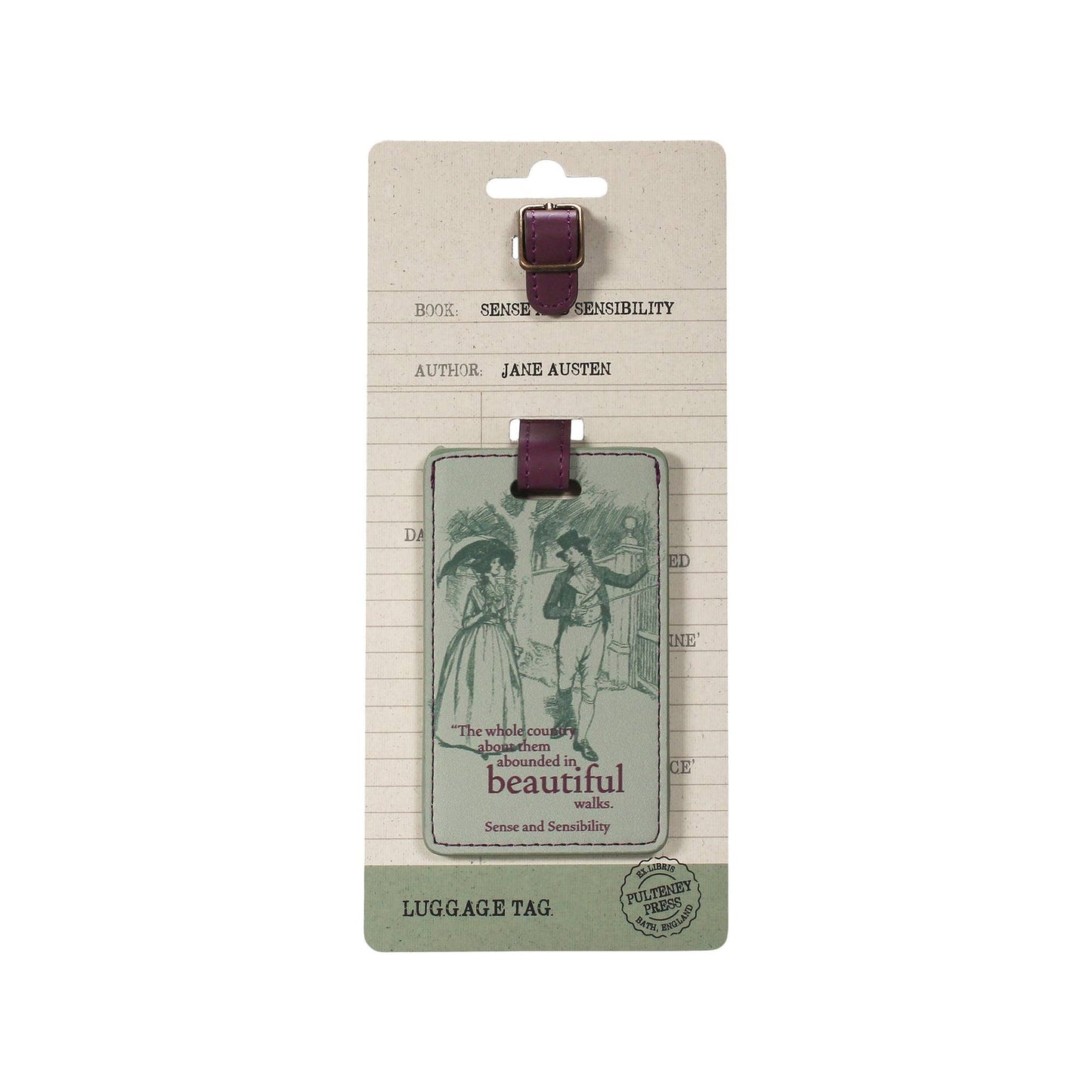 Luggage Tag - Jane Austen
