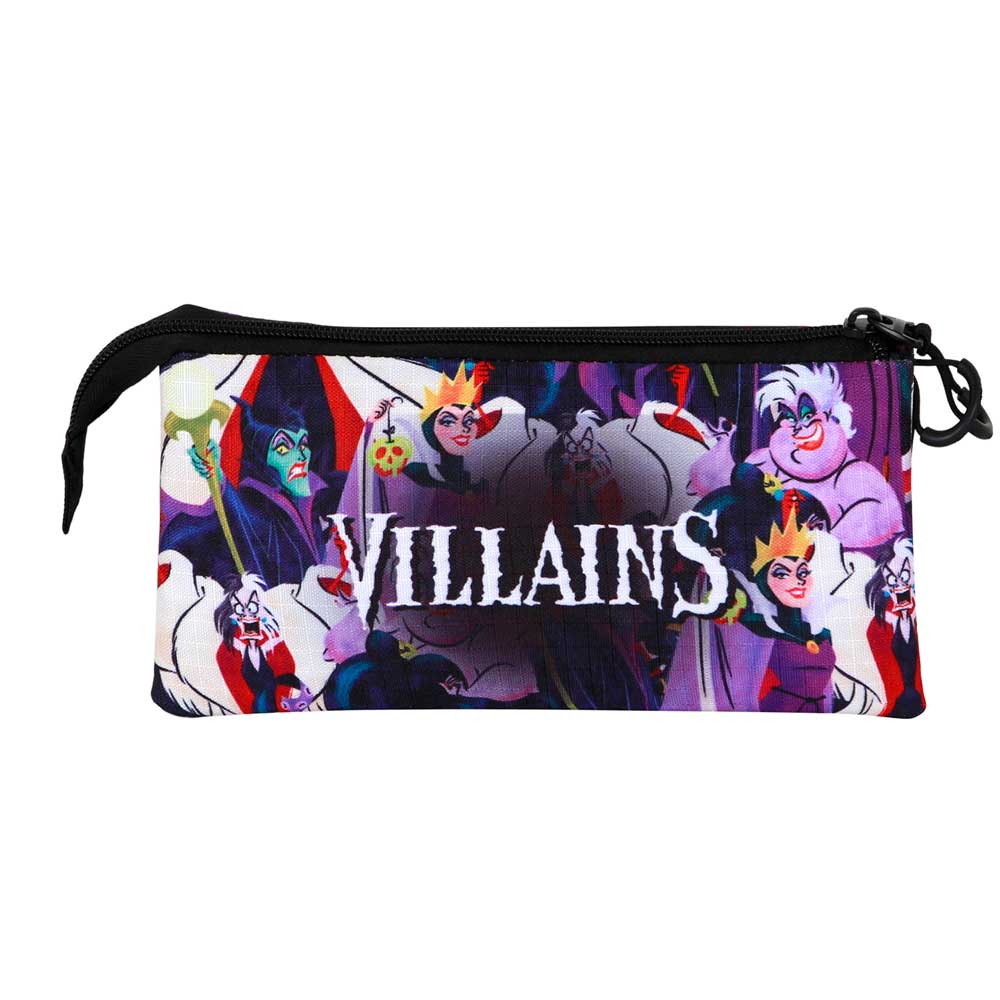 Disney Villains Triple Pencil Case "Evil"