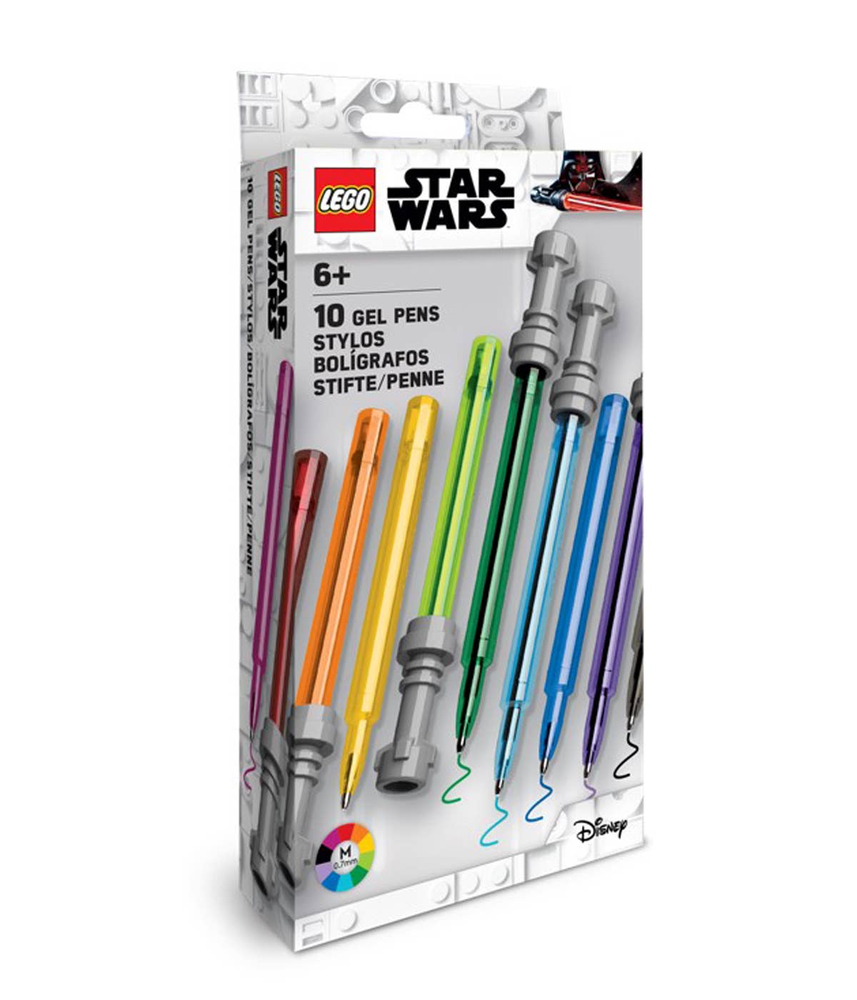 10 Stylos LEGO Star Wars Sabre Laser - produit Joy Toy