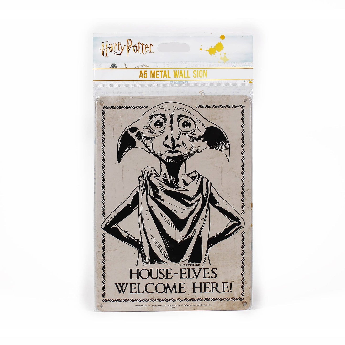 Plaque décorative en métal Harry Potter - Dobby