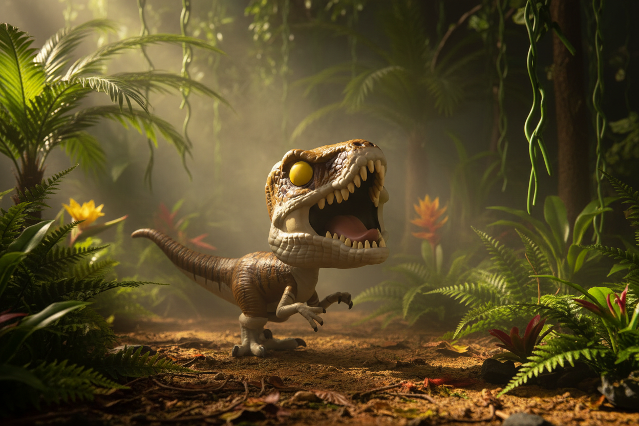 Funko Pop! Atrociraptor (Tiger) – Jurassic World
