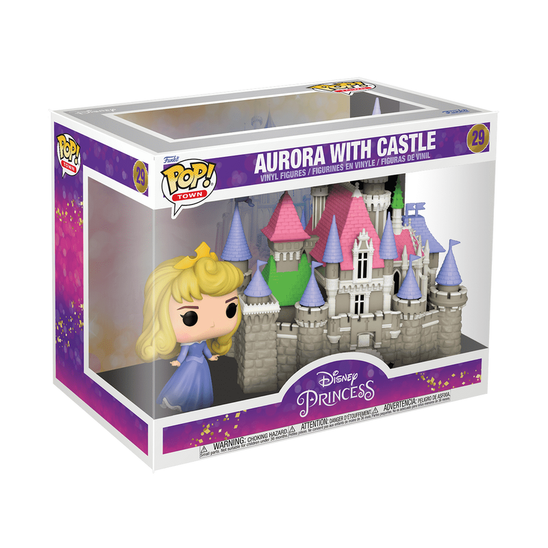 Funko Pop! Town Aurore avec son château – Disney