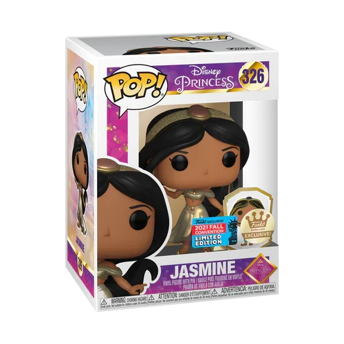 Funko Pop! Jasmine (avec Pin's) – Disney
