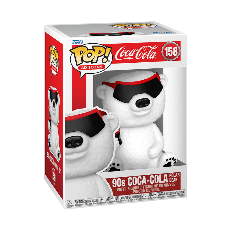 pop 90s coca cola polar bear 158