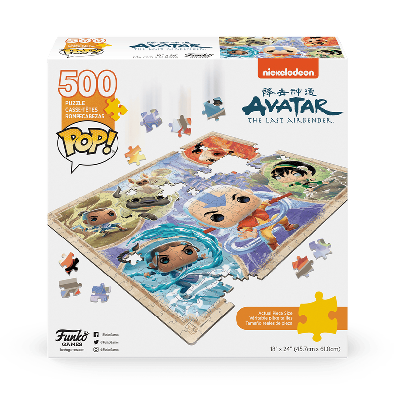 Puzzle POP! Avatar The Last Airbender - détail Funko