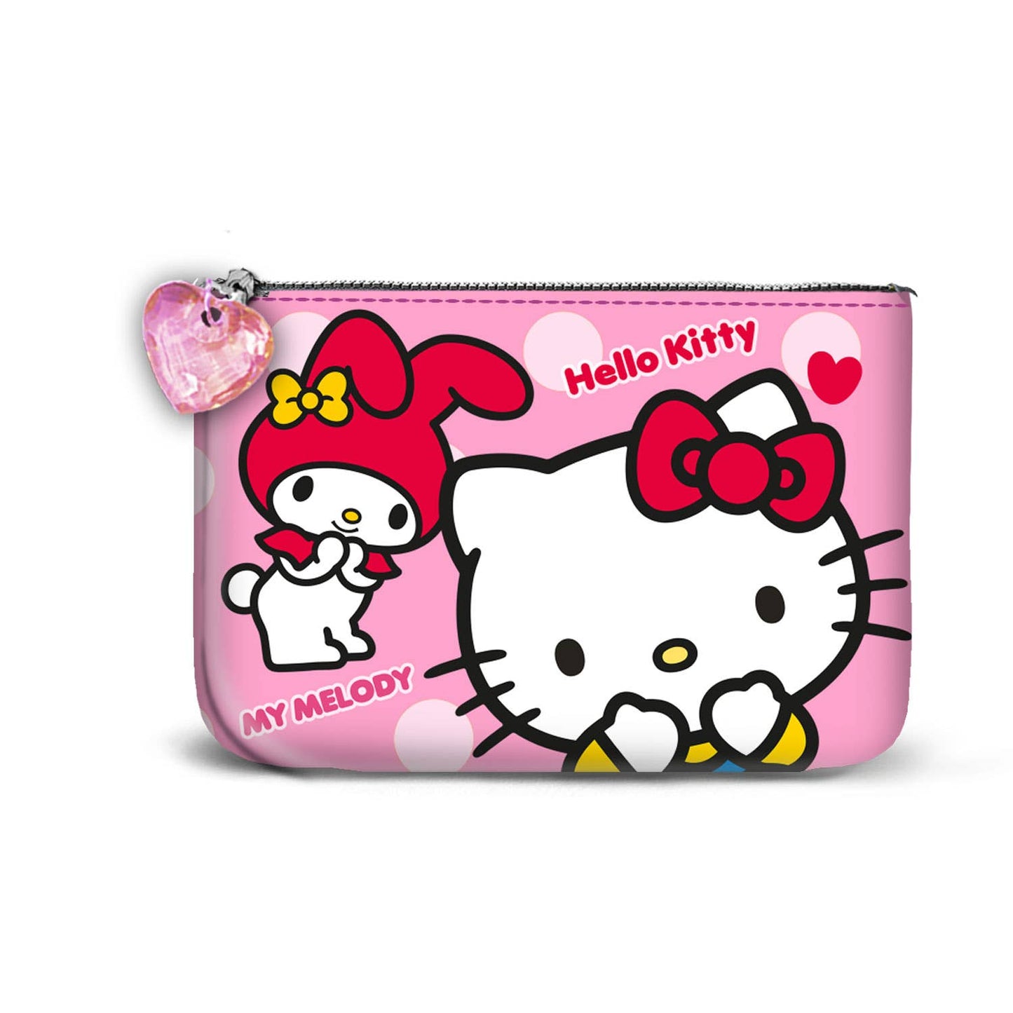 Hello Kitty Lovely-Petit Porte-monnaie Carré