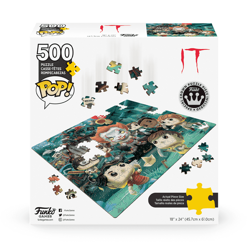 Puzzle Ça Chapitre 1 500 pièces - dos de la boîte Funko