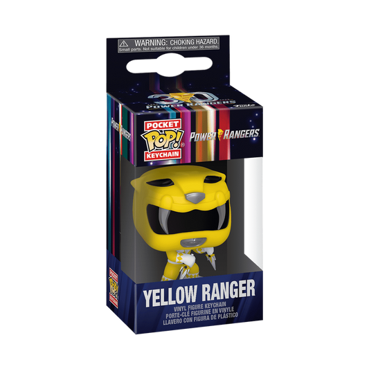 Funko Pop! Keychain Ranger Jaune – Power Rangers