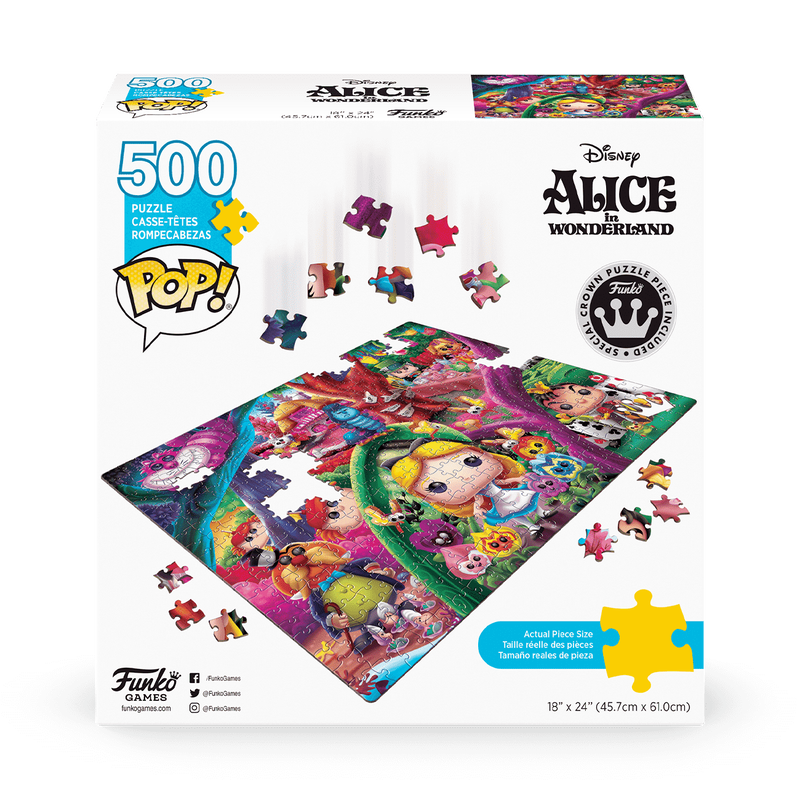 Funko Pop! Puzzle Alice au Pays des Merveilles