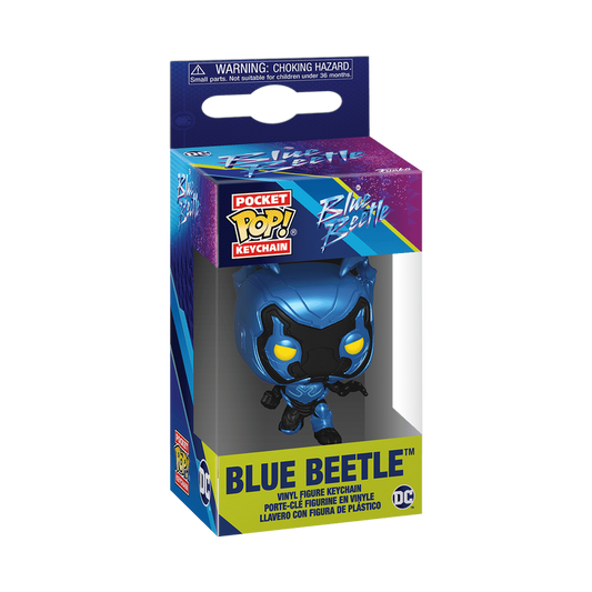 Funko Pop! Keychain Blue Beetle – DC Comics