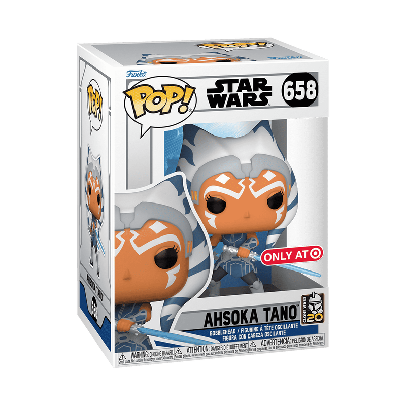 Funko Pop! Ahsoka Tano avec Sabre Laser – The Clone Wars