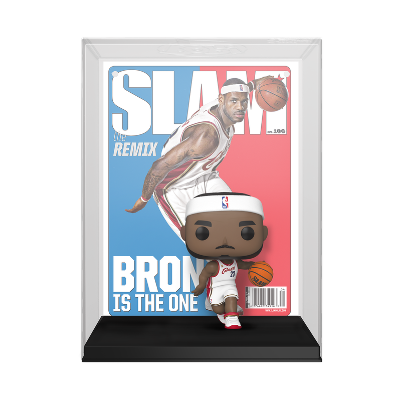 NBA POP NBA Cover Slam No. 19 LeBron James POP MAGAZINE COVERS LEBRON JAMES SLAM le Comptoir du Geek