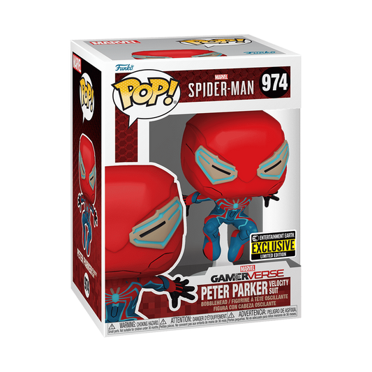 Funko Pop! Peter Parker Velocity Suit – Spider‑Man