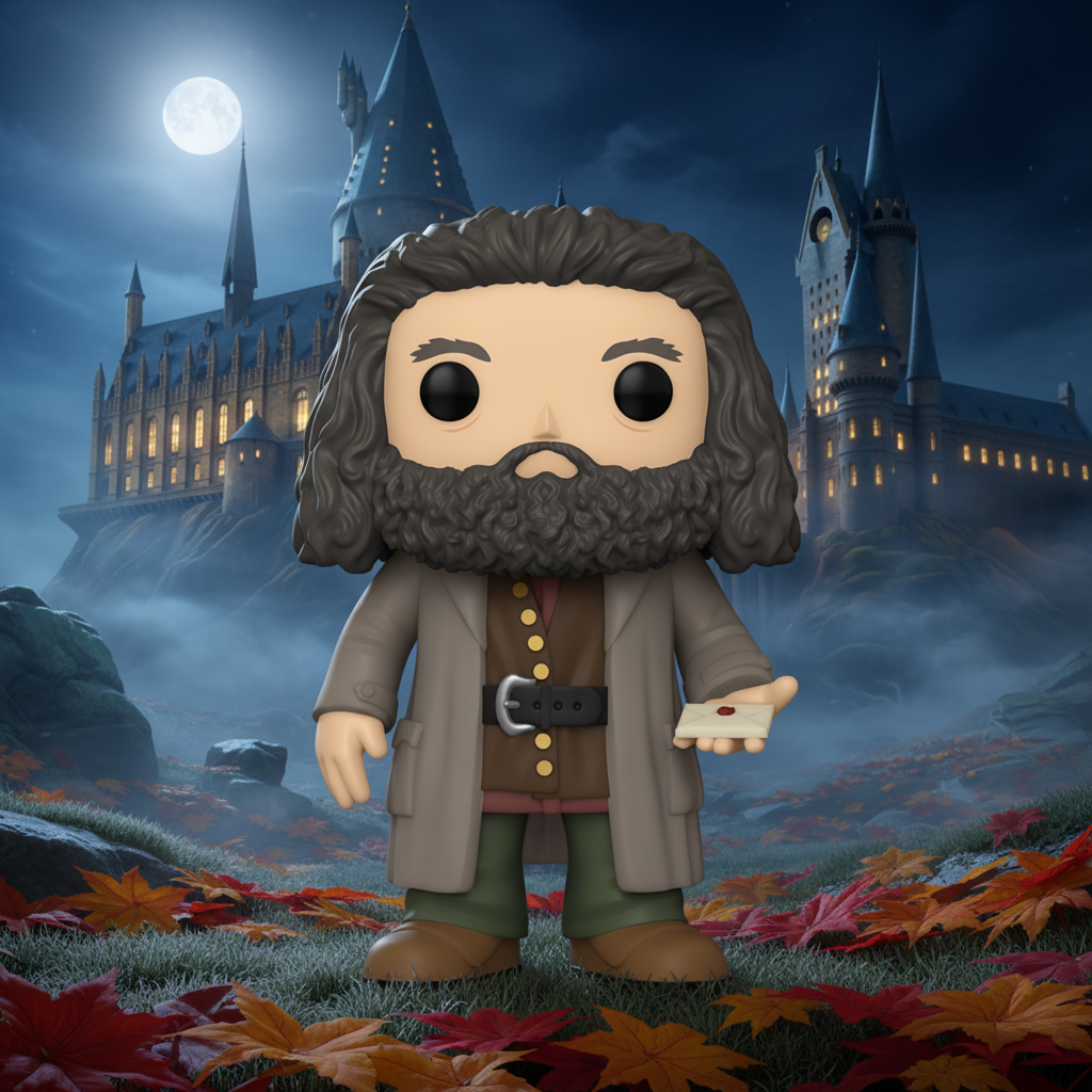 Pop! Super Rubeus Hagrid avec Lettre