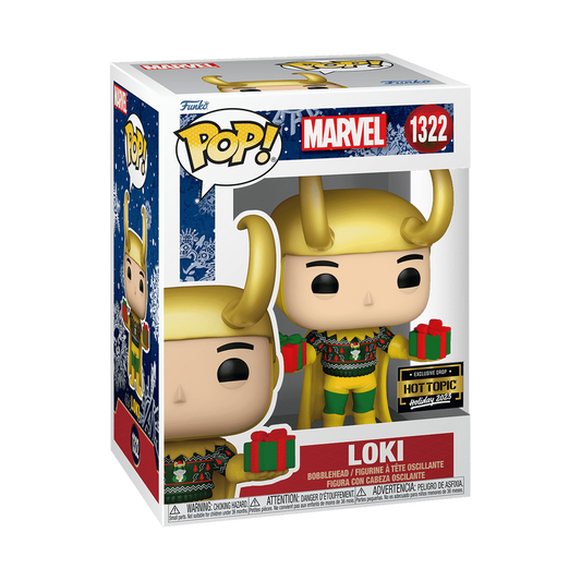 Funko Loki avec Pull de Noël (SE) – Disney