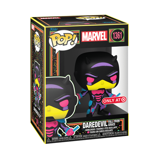 Funko Pop! Daredevil Fall From Grace (Black Light) – Marvel
