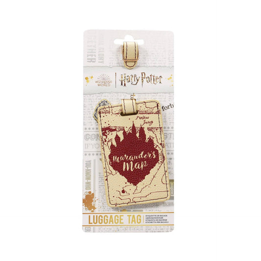 Étiquette à bagage Harry Potter - Carte du Maraudeur