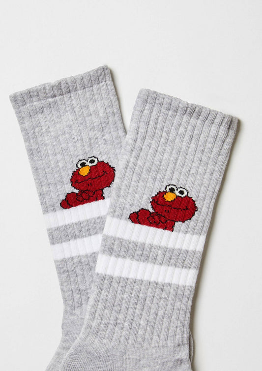 BeSesameStreet Elmo Street Socks
