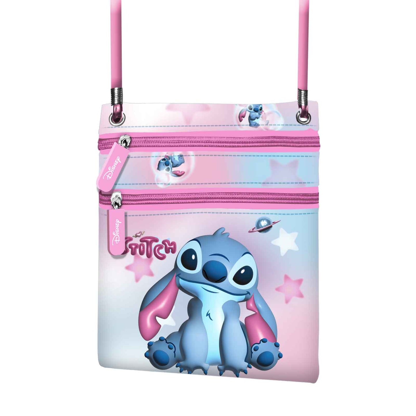 Disney Stitch Cosmic Vertical Action Shoulder Bag