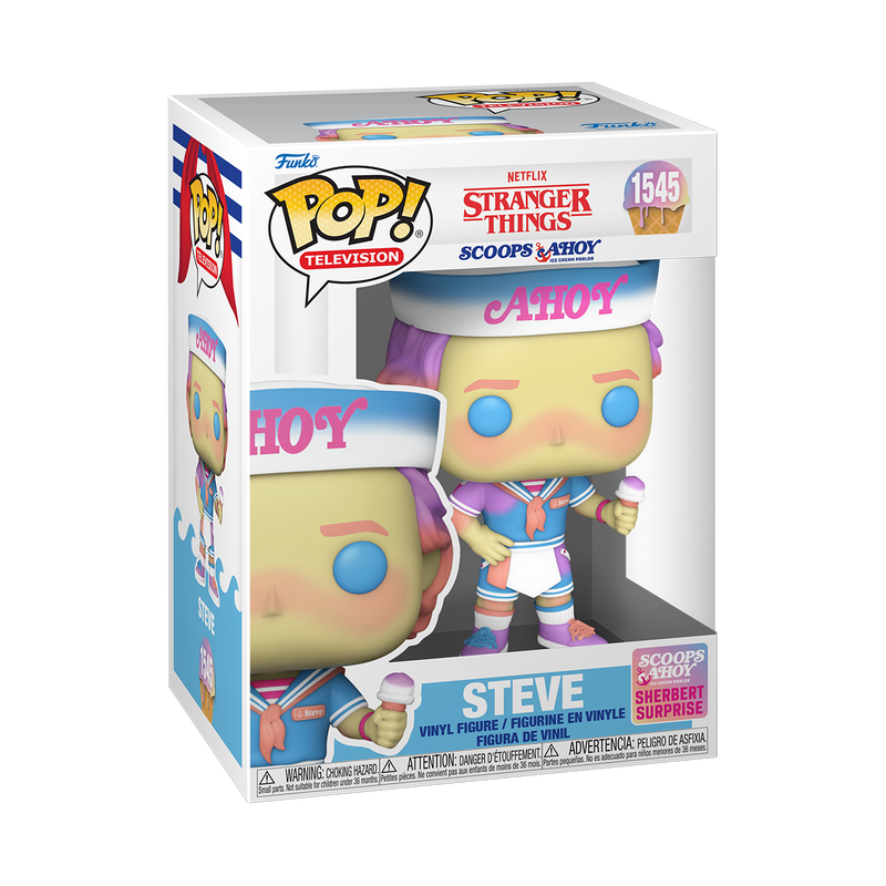 Funko Pop! Steve Harrington (Scoops Ahoy) – Stranger Things