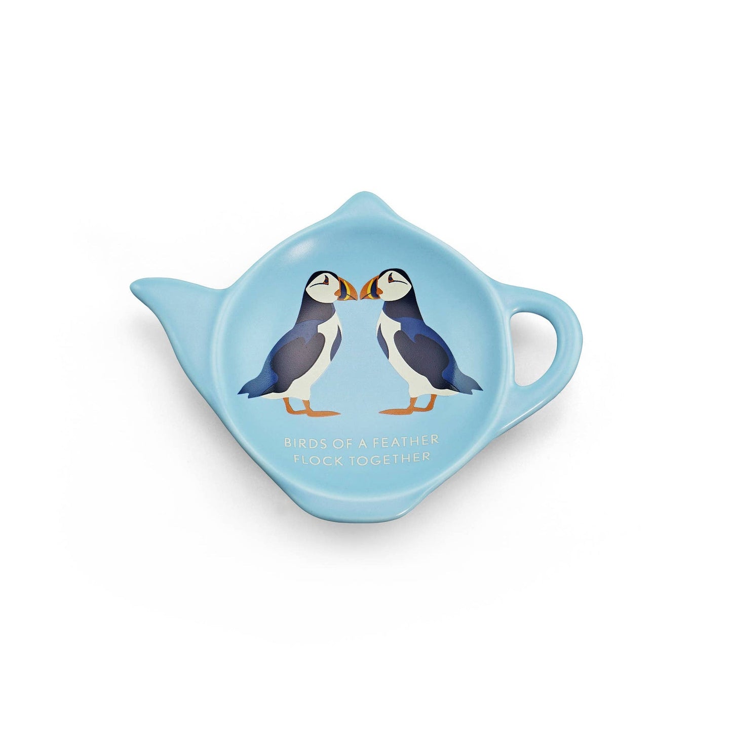 RSPB Tea Bag Tidy - Blue Puffin