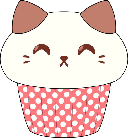 Peluche Kitty Cupcake