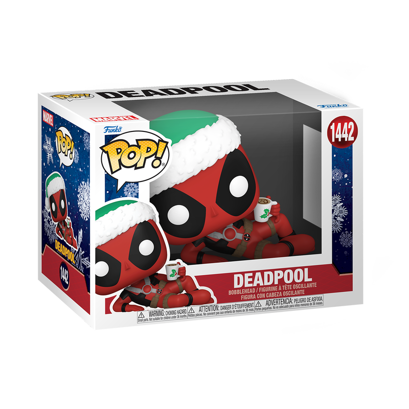 Pop! Deadpool avec Chocolat Chaud (Holiday)