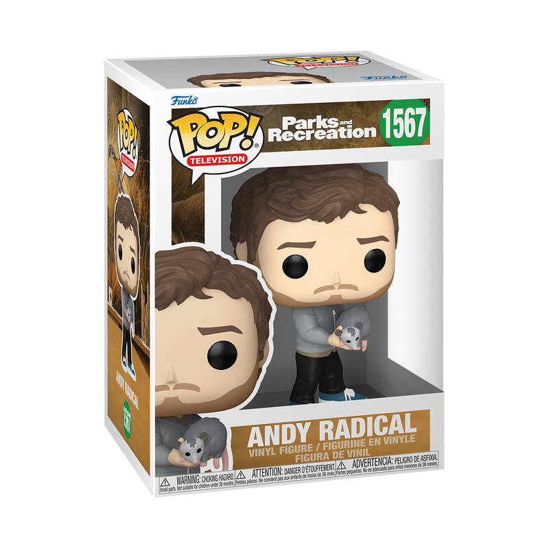 Funko Pop! Andy Radical – Parks and Recreation
