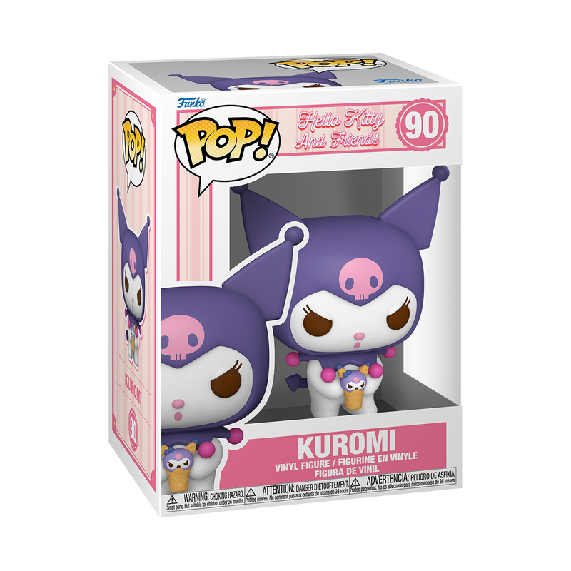 Funko Pop! Kuromi avec Cornet de Glace – Hello Kitty